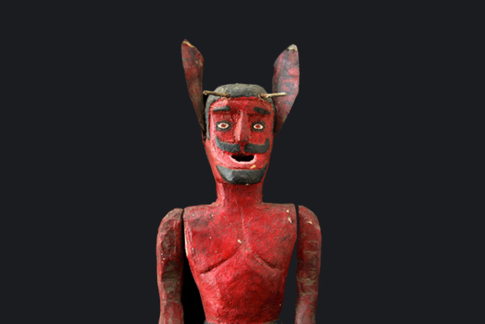 The Devil You Say! The Saintly, and Not So Saintly, in Folk Art
